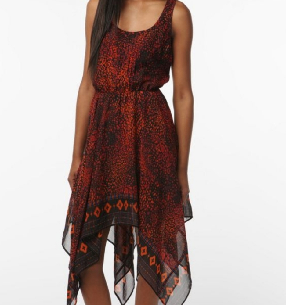 Urban Outfitters Ecote Handkerchief Dress